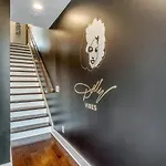 Big New And Modern With Skyline View Mural And Ping Pong