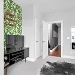 Big New And Modern With Skyline View Mural And Ping Pong